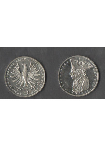 GERMANIA 5 Marchi Rame-Nickel Federico II Di Prussia